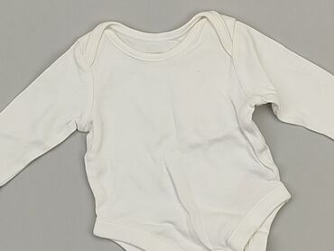body niemowlęce białe z kołnierzykiem: Боді, F&F, 0-3 міс., 
стан - Хороший