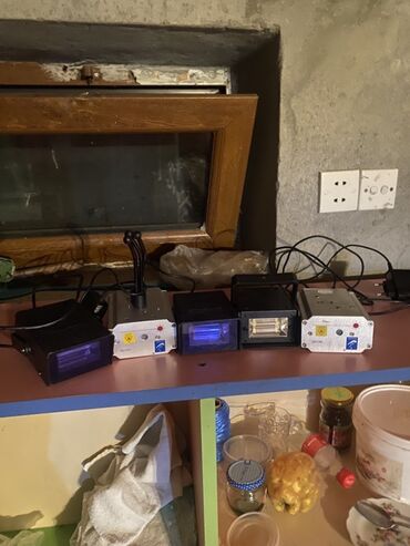 maşın manitor: UV işıqlandırıcı/kurutma cihazları dəsti - Masaüstü tip qurğu – ön