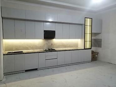 mebel yigilmasi: Sifarişlə mətbəx dəsti, Özü çəkən petlələr, Metal, Kredit yoxdur, Rayonlara çatdırılma, Ünvandan götürmə, Pulsuz çatdırılma — 1