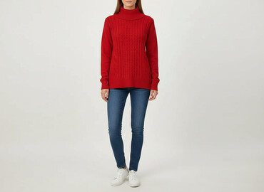 pepco zielony sweter: Women`s sweater, size S