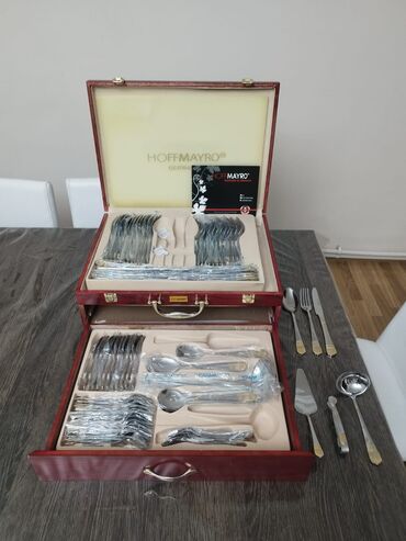 Süfrə ləvazimat dəstləri: HOFFMAYRO (Designed in Germany) dəst-i bıçaq–qaşıq–çəngəl - Zərif — 7