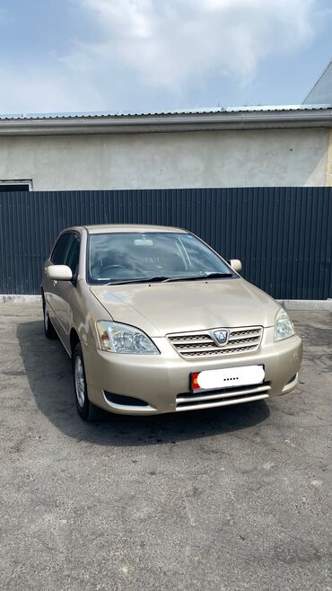 на runx: Toyota Corolla: 2004 г., 1.8 л, Автоматические, Бензин, Хэтчбэк