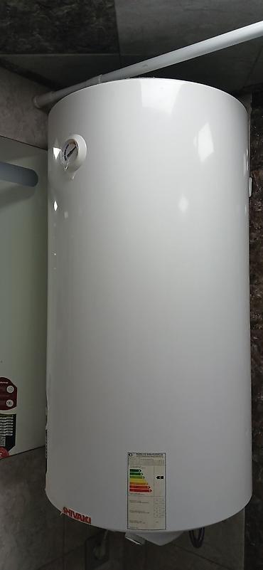 qapi zvanoku: SHIVAKI elektrik su qızdırıcısı (şaquli tip) - Silindrik, divara — 1