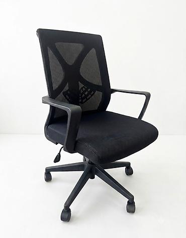 Ofis mebeli: Yeni, Təkərli, Qolları tənzimlənmir, Parça — 2