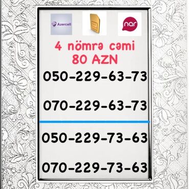 telefon altdigi: Nömrə: ( 050 ) ( 2296373 )