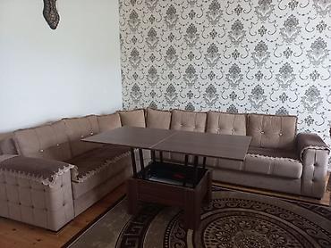 Divan və masa dəstləri: İşlənmiş, Künc divan, Qonaq otağı üçün, Transformer — 1