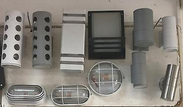 Baštenska rasveta: Fasadne lampe spoljne E27 brodcske garaže garden ulične. Prolećna — 8