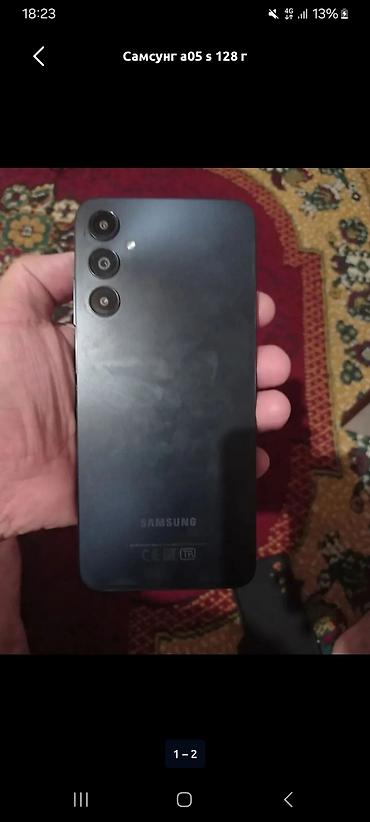 камеры с сим картой: Samsung Galaxy A05s, Б/у, 128 ГБ, цвет - Черный, 2 SIM — 4
