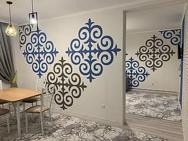 Продажа квартир: 1 комната, 41 м², Аламединский рынок / базар Индивидуалка, 2 этаж, Дизайнерский ремонт — 2