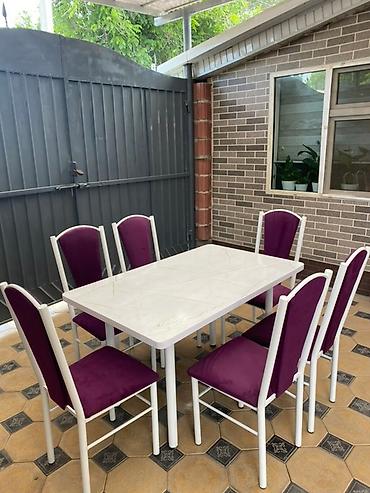 Кухонные столы и стулья: Кухонный стол и стул — 44