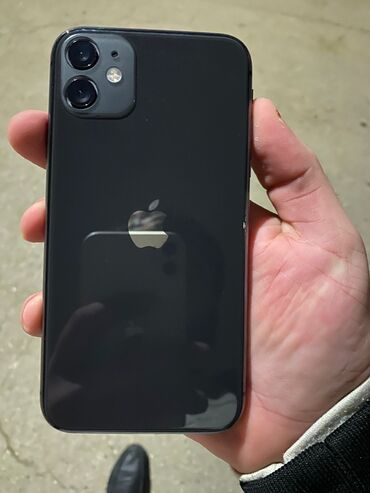 Apple iPhone: IPhone 11, 128 GB, Qara, Barmaq izi, Face ID, Sənədlərlə