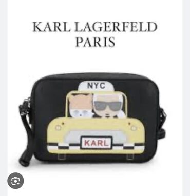 Çiyin çantası, Karl Lagerfeld, İşlənmiş