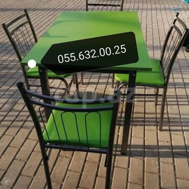 Restoran mebeli: Masa və oturacaqlar dəstləri 110 manatdan başlayır Ölcülərə görə — 5