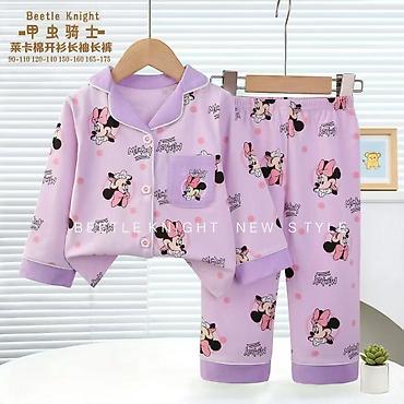 Uşaqlar üçün digər geyimlər: Uşaq pijama dəsti – Beetle Knight New Style 1yawdan 12yawa kimi - İki — 9