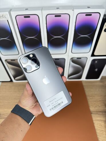 Apple iPhone: IPhone 13 Pro, Б/у, 256 ГБ, Черный, Зарядное устройство, Защитное стекло, Чехол, 84 %