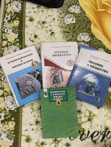 детская книга: 5 класс История Кыргызстана и мировая история Русская литература