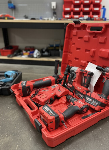 дрель кроун: Набор аккумуляторного инструмента Milwaukee M12/M18 в фирменном кейсе