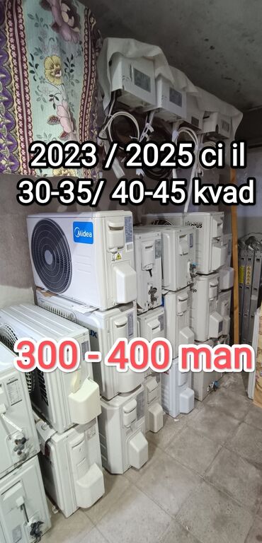 Kondisionerlər: Kondisioner İşlənmiş, 40-45 kv. m, Split sistem, Kredit yoxdur, Ödənişli quraşdırma