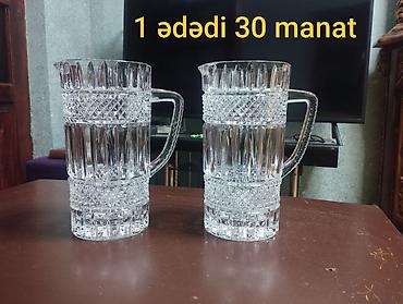 Xrustal Qrafinlər hündürlüyü 22 sm, eni 12 sm - 1 ədədi 30 manat lalafo.az -da Xrustal Qrafinlər hündürlüyü 22 sm, eni 12 sm - 1 ədədi 30 manat