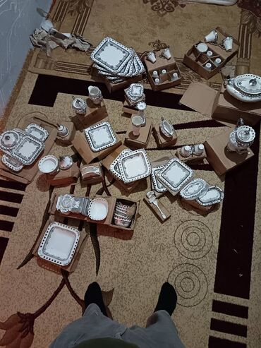 Nahar dəstləri və servizlər: Nahar dəsti, rəng - Gümüşü, Rusiya -da lalafo.az — 12 Nahar dəstləri və servizlər: Nahar dəsti, rəng - Gümüşü, Rusiya — 12