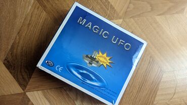 wahl magic clip: Magic UFO 
Kind 
Летающая юла 
Игрушка для детей и взрослых 
Uşaq