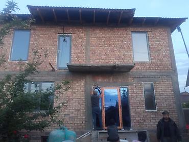 Курулуш жана оңдоо кызматтары: Буюртмага алюминий терезе, Терезе түрү: Витраждык, Акысыз орнотуу, Бөлүп төлөө жок — 10