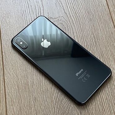 Apple iPhone: IPhone Xs, Б/у, 256 ГБ, Space Gray, Зарядное устройство, Чехол, Кабель, 74 %