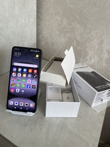 аренда нотбук: Redmi, Redmi Note 14, Жаңы, 256 ГБ, түсү - Кара, 2 SIM