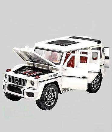 paketici sa igrackama: Mercedes g63 1:18 metalni sa svetlecim farovima. mercedes g63 1:18 — 1