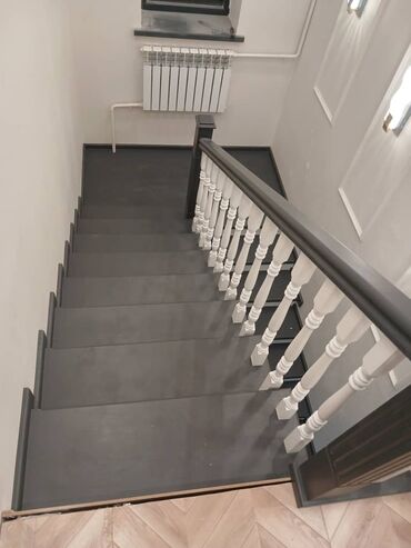 Деревянные лестницы: Деревянная лестница Для дома, Бесплатный замер, Форма лестницы: Много-маршевая, Стиль: Классический — 11