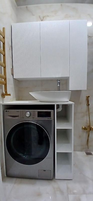 hamam əşyaları: Məhsul: Hamam mebeli və aksesuarları dəsti Təsvir: - Müasir dizaynlı — 4