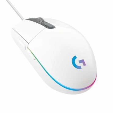 Компьютерные мышки: Мышка "logitech g102" белый новый чек имеется