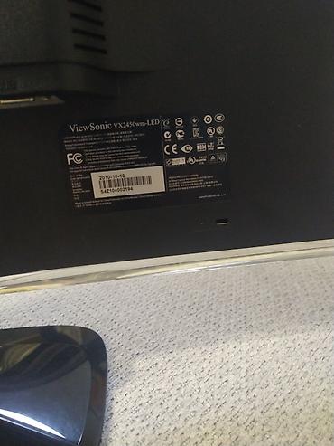 visina auta: ViewSonic VX2450WM-LED monitor u odlicnom stanju, moze da bude i tv - — 10