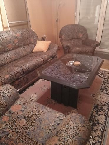 Staro posuđe i escajg: Klub sto sa pločom od staklenih pločica - Pravougaona ploča sa — 3