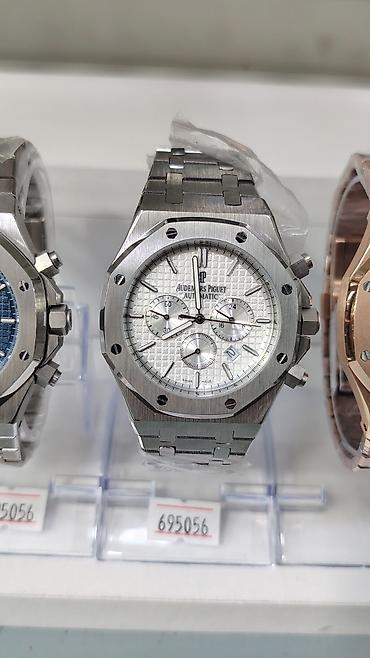 Aksesuarlar: Audemars Piguet üslubunda kişi qol saatları. Saatlar klassik Royal — 2