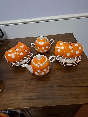 Sinilər: Metal sini və iki parça dəst - Sini/tray (2 ədəd) - Material: döymə — 9