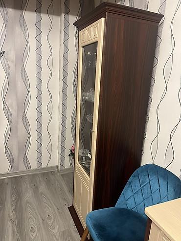 tək dolablar: Vitrin dəst – 2 hissəli şkaf - Klassik üslubda, ikirəng — 3