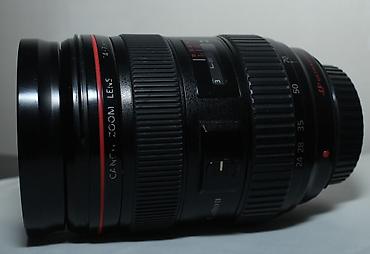 ev zengi: Canon EF 24-70mm f/2.8 L USM obyektiv 1ci nəsil - Fokal məsafə: 24–70 — 3