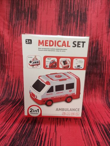 игрушка палатка домик: Детский игровой набор «Ambulance Medical Station» (2 в 1)