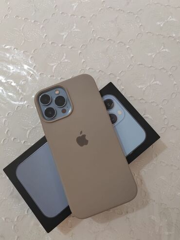 lalafo telefonlar iphone: IPhone 13 Pro Max, 256 GB, Sierra Blue, Zəmanət, Simsiz şarj, Face ID