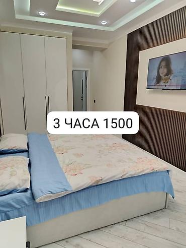 Посуточная аренда квартир: 2 комнаты, Люкс, элитка, Уметалиева/Фрунзе, Душевая кабина, Постельное белье, Кондиционер — 1