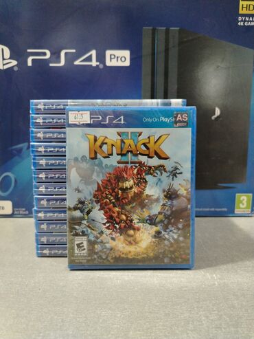 pileteler: Ps4 üçün knack 2 oyun diski. Tam yeni, original bağlamada. -Sahil və