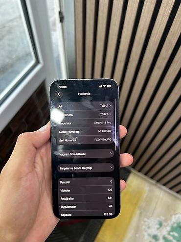 iphone 13 blu: IPhone 13 Pro, 128 GB, Mavi, Face ID — 1