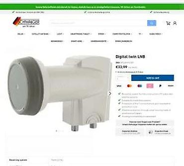 Aksesoari za TV i video: Schwaiger ULTIMATE Digital Twin LNB (model LNCA0002) - Twin LNB za — 13