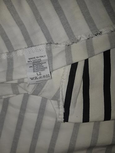 torba mona: Pamučna italijanska haljina, veličina M–L. - Materijal: 100% pamuk — 4