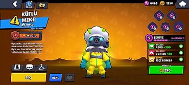 qizil muncuqlar: Brawl Stars hesabı – trofey yolu 9860, profil səviyyəsi 9+, hesab adı — 5
