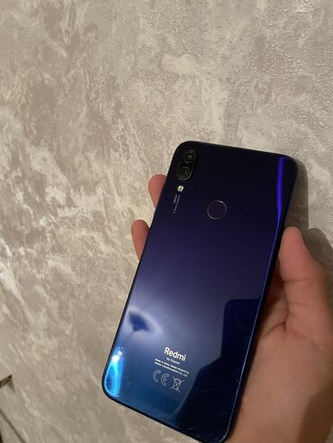 сяоми 13: Xiaomi, Redmi Note 7, Б/у, 32 ГБ, цвет - Синий, 2 SIM