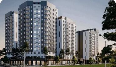 токтогула тыныстанова: 1 комната, 42 м², Элитка, 10 этаж, ПСО (под самоотделку)