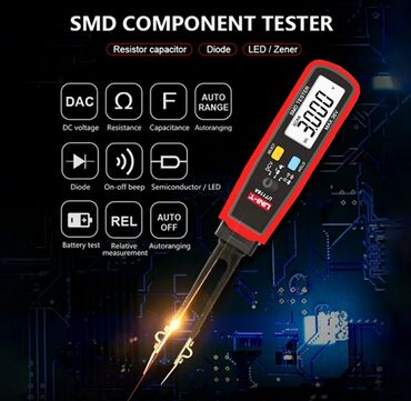 multimetr qiymeti: Multimetr. Model: UNI-T UT 116C Portativ çoxfunksiyalı test klipi. ▪︎