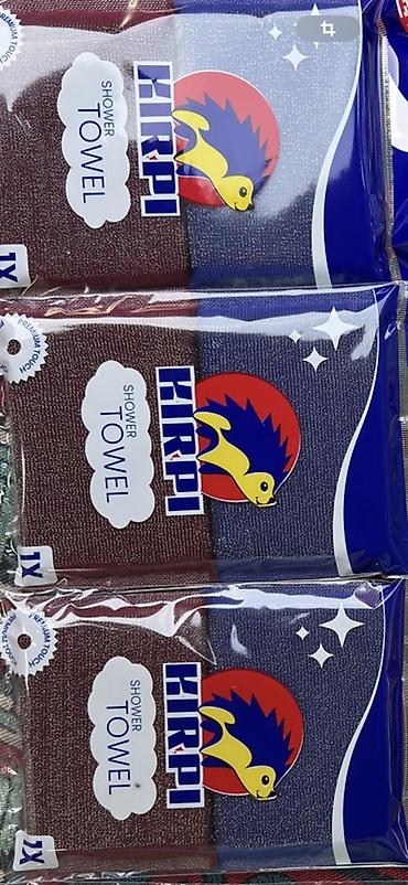 мойка дна: Мочалки-рукавицы KIRPI Shower Towel - Формат: длинная растягивающаяся — 1